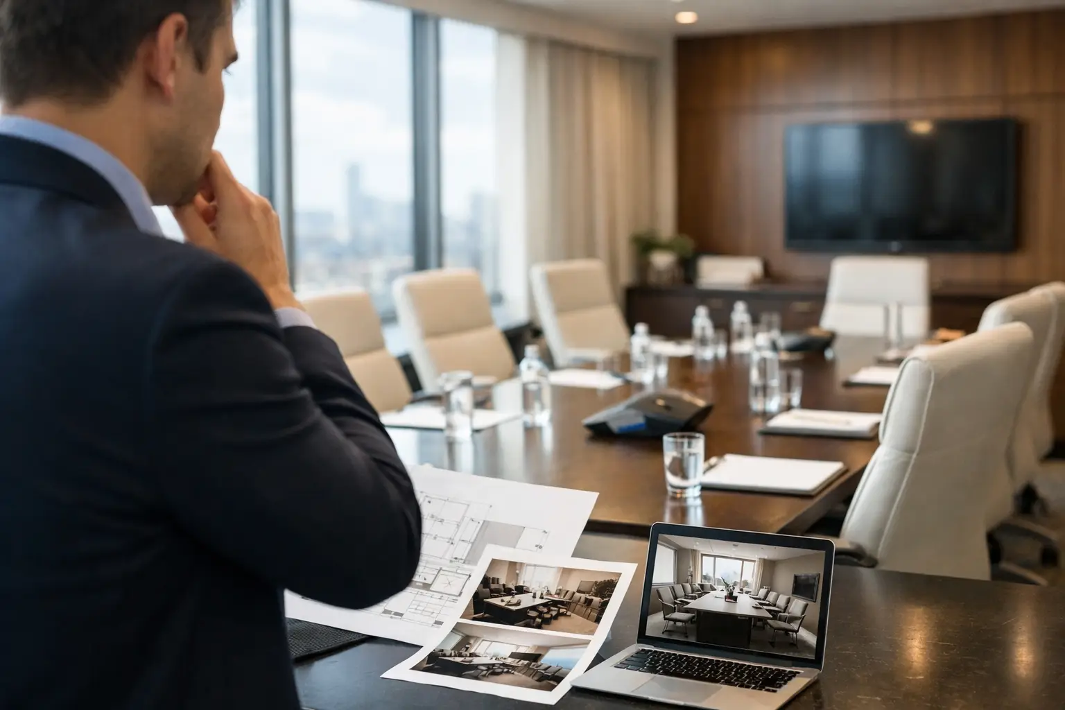 Cómo elegir un salón para reunión ejecutiva