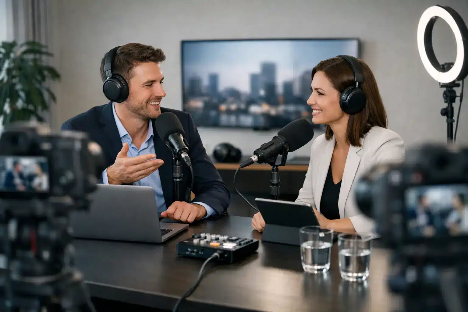 Cómo montar un videopodcast corporativo de marca
