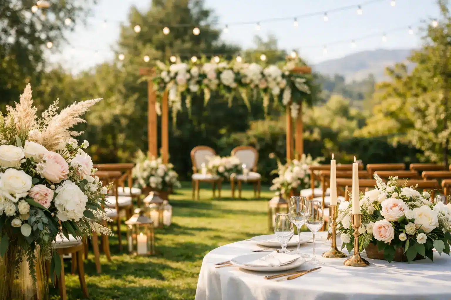 Guía para bodas en jardín con estilo y previsión Guía para bodas en jardín con estilo y previsión